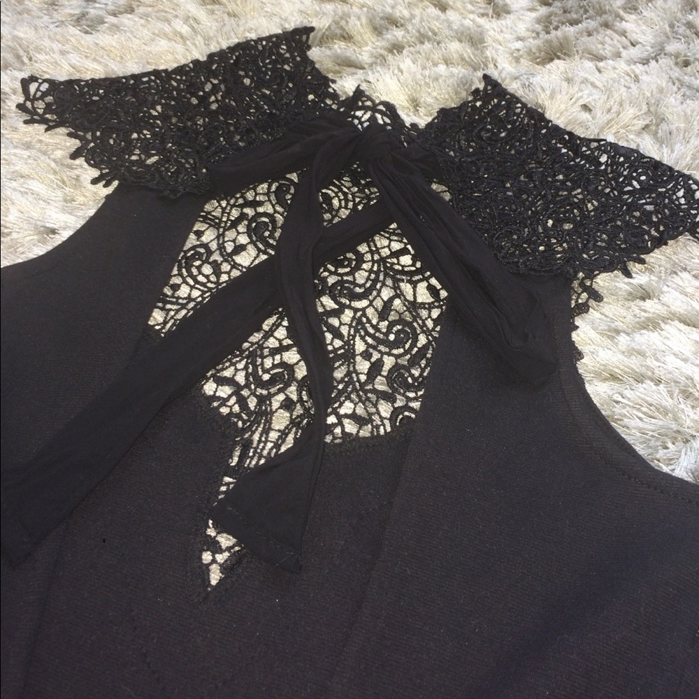 Black Lace Dress!